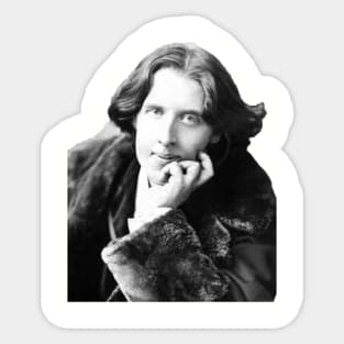 Oscar Wilde Sticker